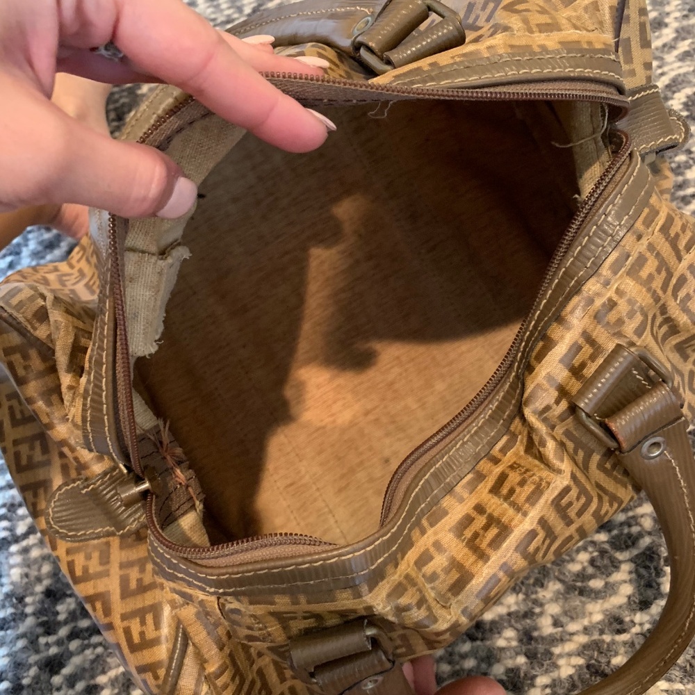 SOLD Fendi Bowler Bag - Picture 4 of 8
